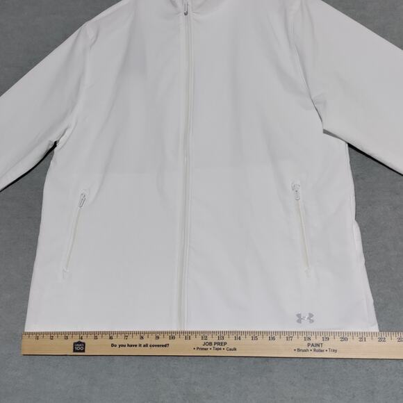 Under Armour Golf Storm Womens M Cold Gear Windstrike Rover Jacket Full Zip NEW - Picture 10 of 15